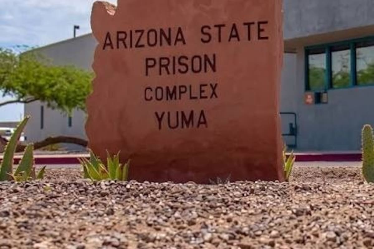 Muere interno de 68 años en prisión de San Luis, Arizona