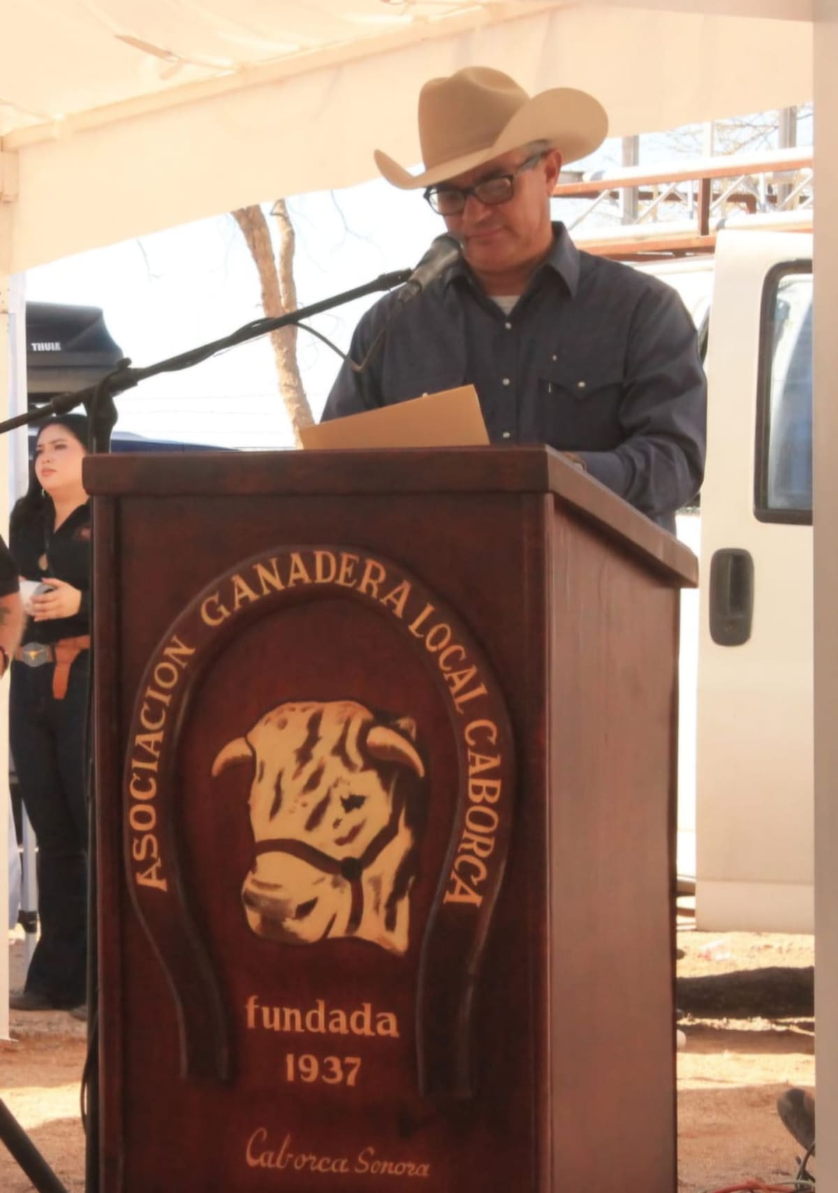 Juan Murrieta González asumió la presidencia de la Asociación Ganadera Local de Caborcа.