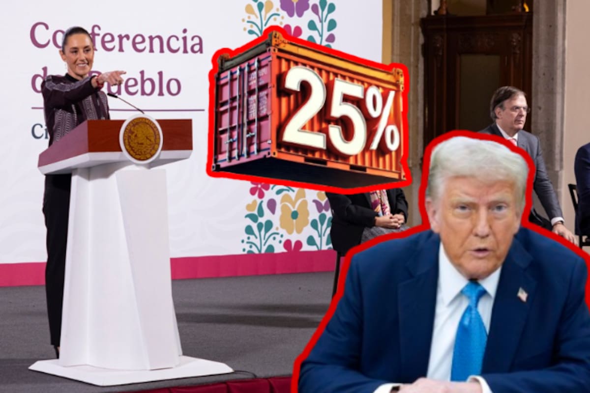 Sheinbaum desafía amenaza de Trump: “No me preocupa el arancel del 25%” frente a una economía “fuerte y sólida”