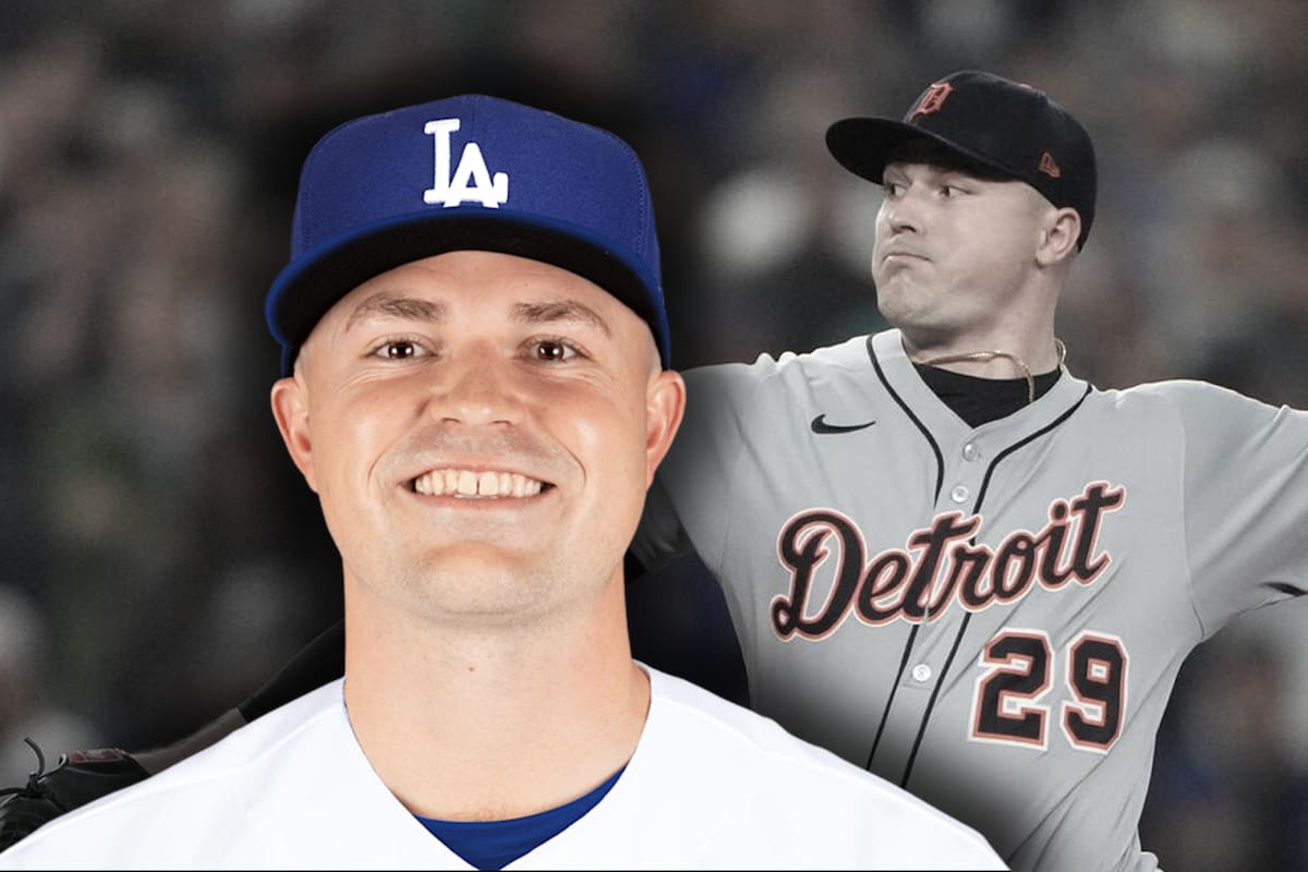 Tarik Skubal no ha cumplido la semana en Dodgers y ya piensa en regresar con Tigres de Detroit
