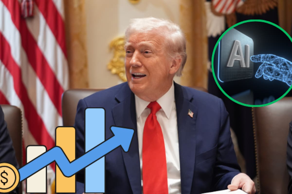 Donald Trump desdeña temores sobre una burbuja en la inteligencia artificial y vaticina un futuro prometedor