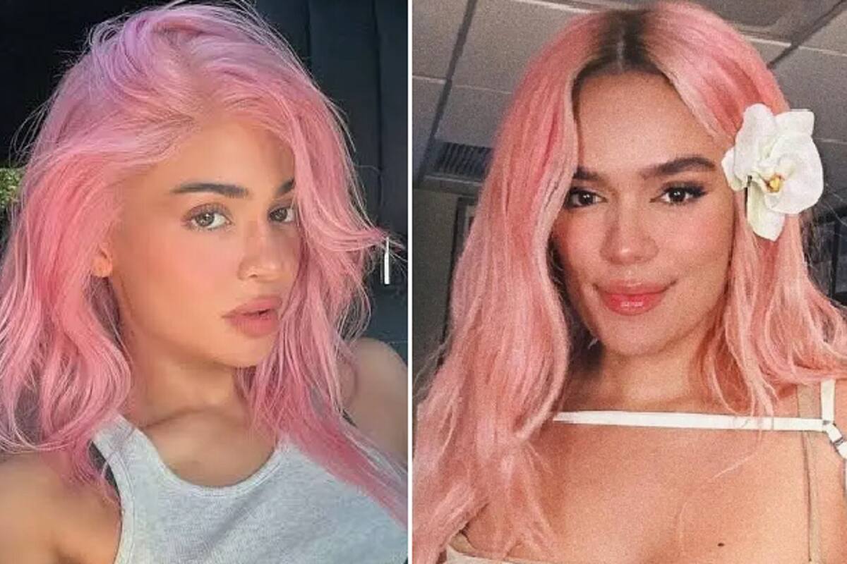 Comparan a Kylie Jenner con Karol G por cambio de look