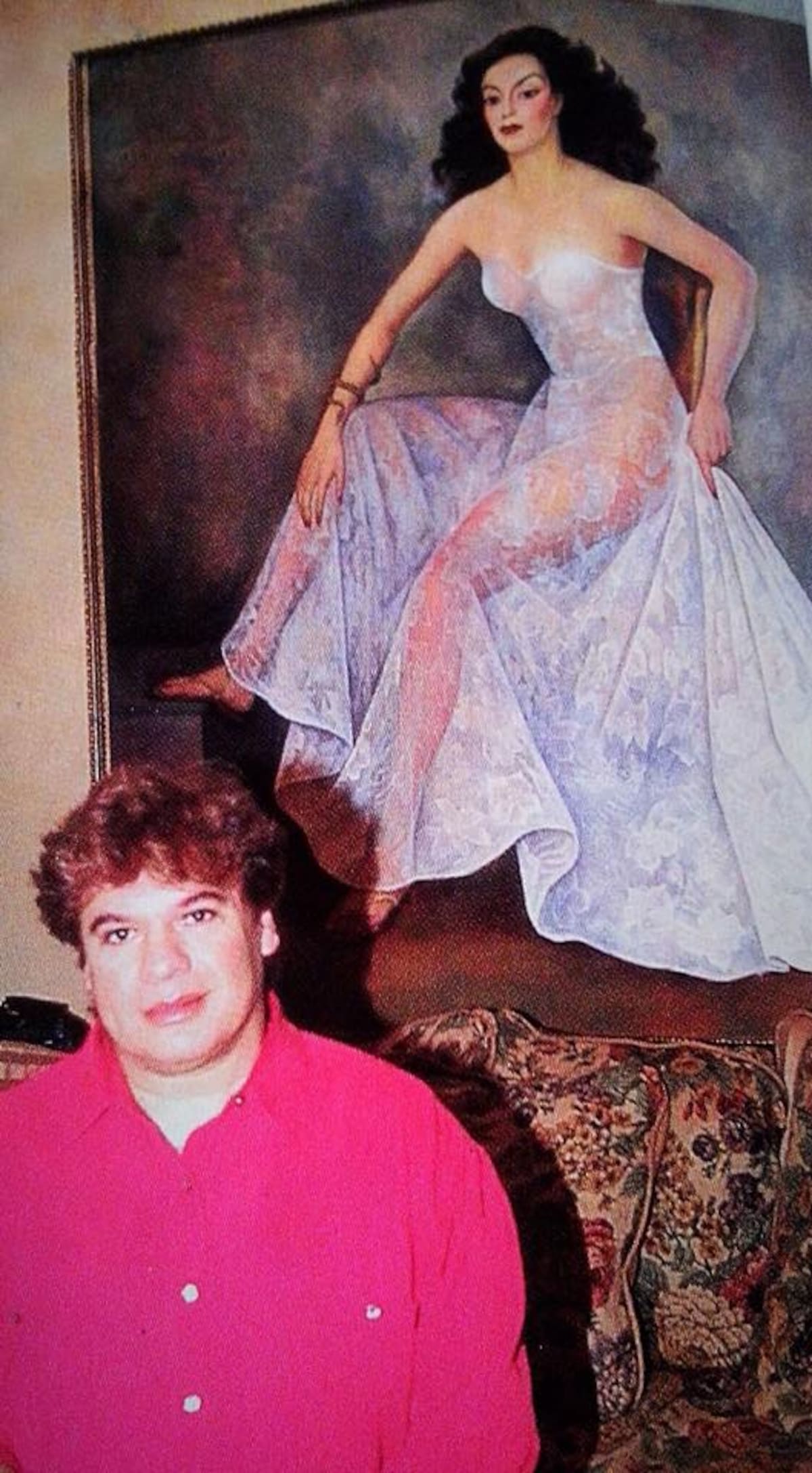 La admiración de el cantante Juan Gabriel a "La Doña" lo llevó a comprar este cuadro pintado por el gran muralista mexicano Diego Rivera.
FOTO: Julio pelaez. Tomada de Facebook.
