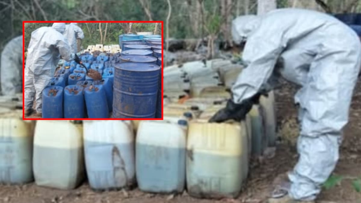 Explosivos, ácidos y ollas de peltre: desmantelan almacén químico clandestino en zona rural de Culiacán