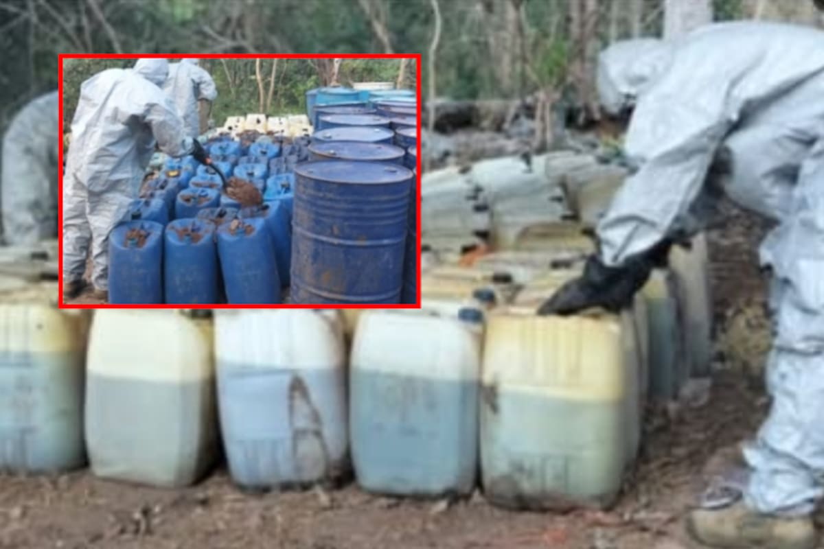 Explosivos, ácidos y ollas de peltre: desmantelan almacén químico clandestino en zona rural de Culiacán