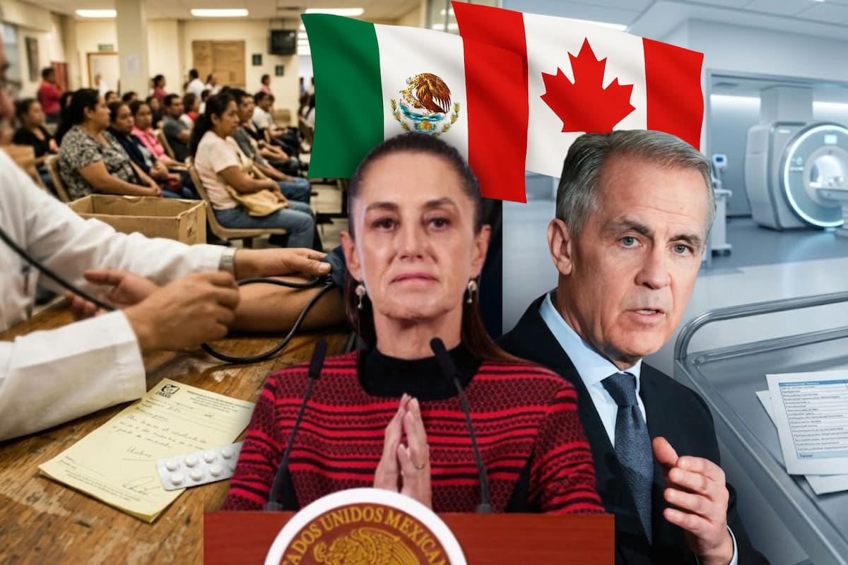 Millones de pacientes en México pagan sus propias consultas y medicinas para esquivar la saturación del IMSS a diferencia de Canadá donde los hospitales son gratuitos y de primer nivel pero las severas listas de espera obligan a soportar dolor durante meses antes de una cirugía