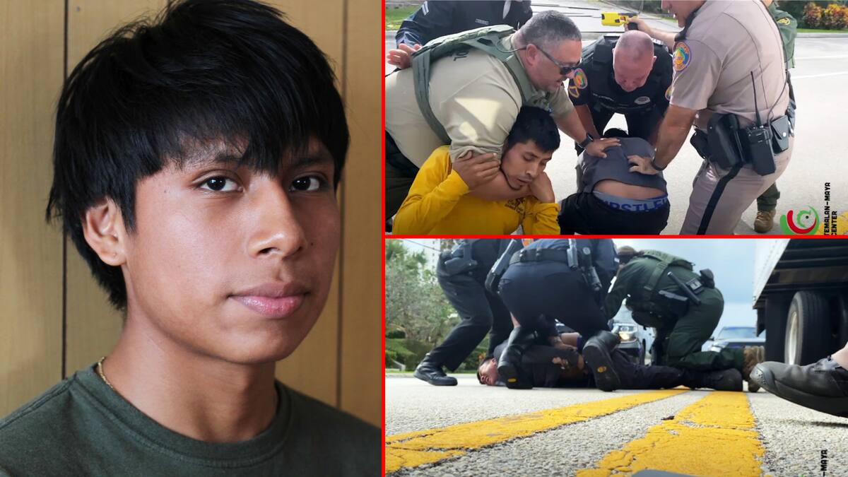 Agentes de ICE en Florida le dijeron “No tienes derechos” mientras lo tenían sometido en el piso para arrestarlo; lo que no sabían es que grabó todo en secreto
