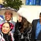 Fátima Bosch llega a Nueva York como Miss Universo y recibe una bienvenida con mariachis y bailes típicos