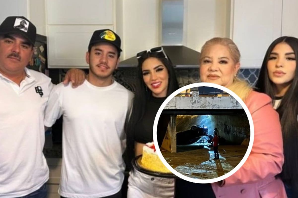 Padre de Kimberly Loaiza sufre aparatoso accidente automovilístico y cae en un canal en Mazatlán