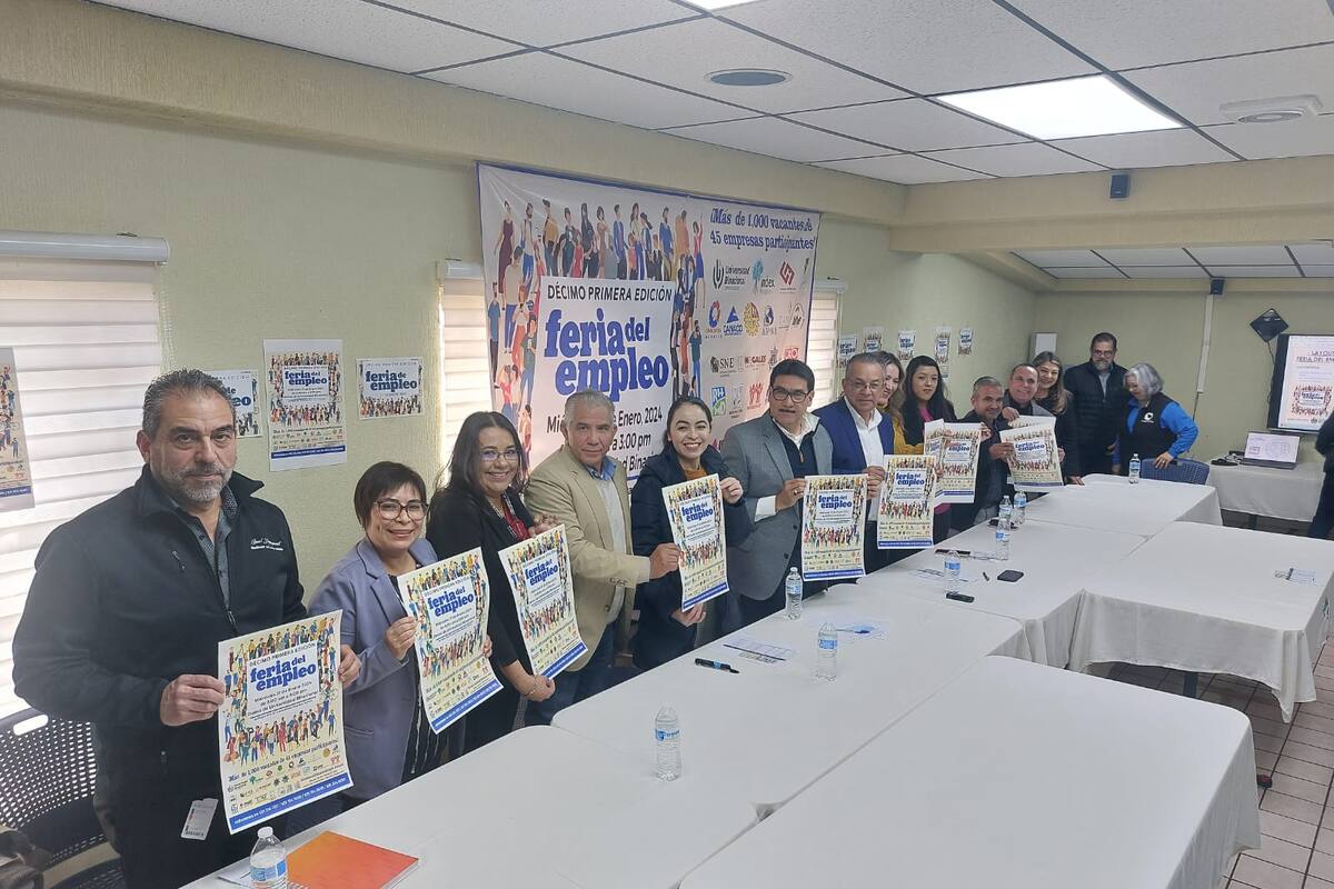 Realizarán la primera Feria del Empleo 2024; se ofertarán más de mil vacantes
