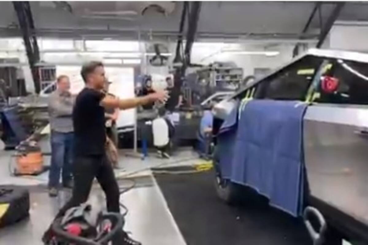 Elon Musk sube vídeo que muestra prueba de resistencia del Cybertruck