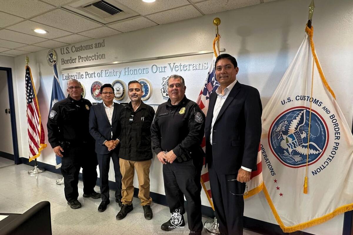 Logran en Puerto Peñasco horario extendido en garita de Lukeville