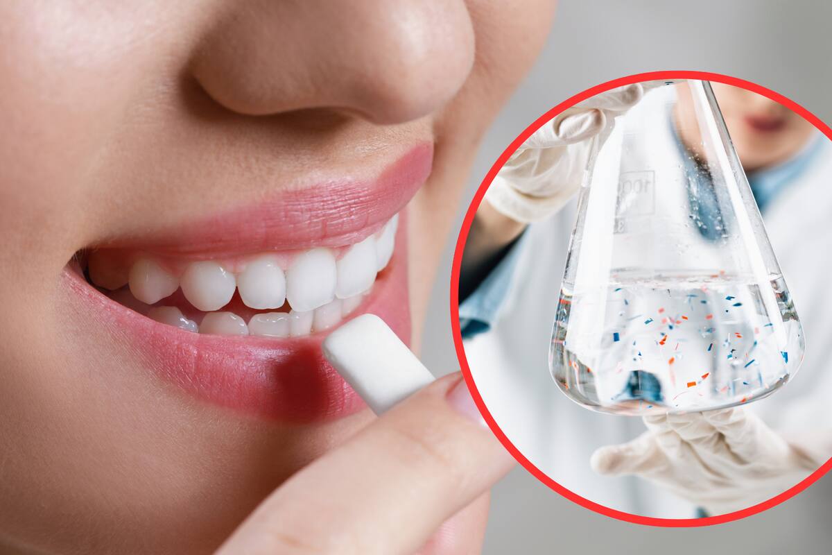 Microplásticos ahora detectados en el chicle, con partículas vinculadas a 3 enfermedades crónicas