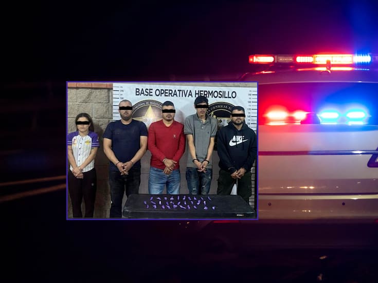 FGJES imputa a cinco adultos y un menor de edad por posesión de metanfetamina tras operativo