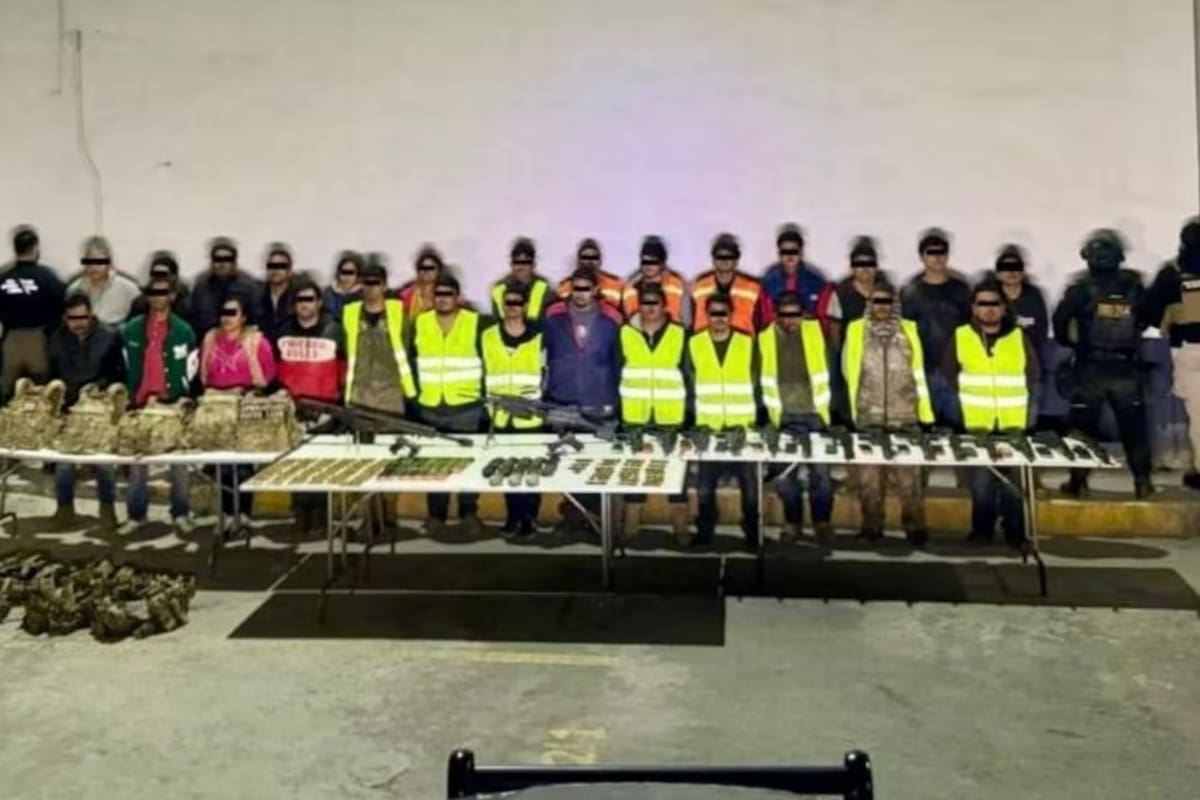 Autoridades decomisan numeroso arsenal en Nuevo León