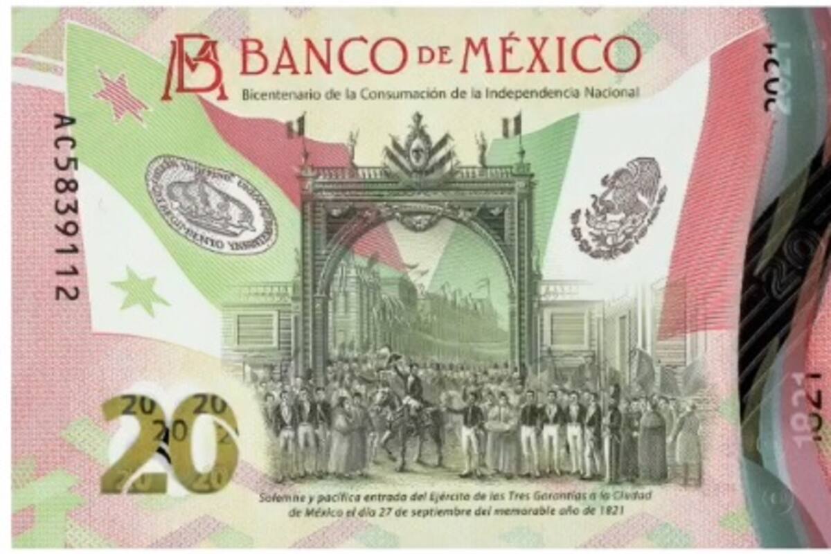 Banxico presenta nuevo billete de 20 pesos, conoce sus características