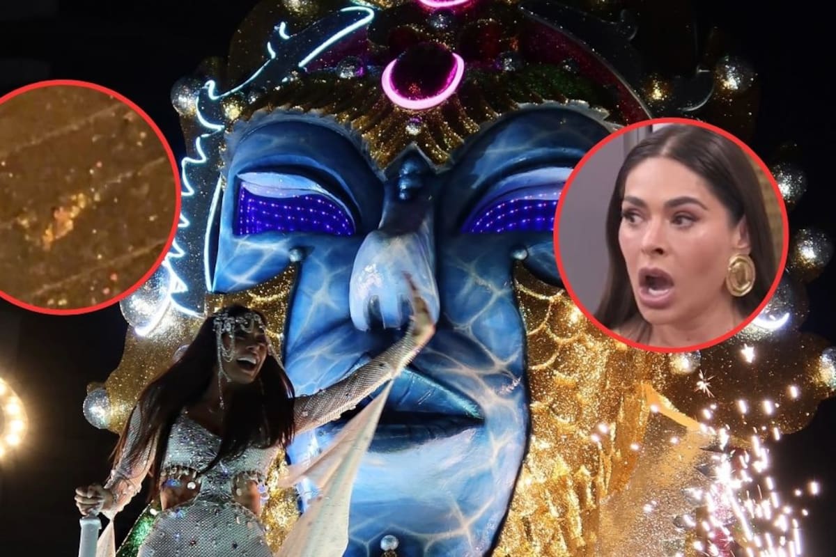 Galilea Montijo abolló el carro alegórico donde se cayó en el Carnaval de Mazatlán