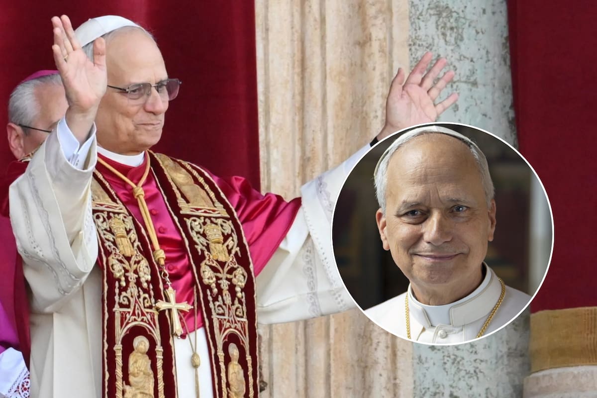 Así es la primera foto oficial del Papa León XIV