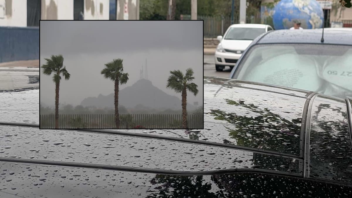 Lorena llega a Sonora: lluvias y nubosidad intensa