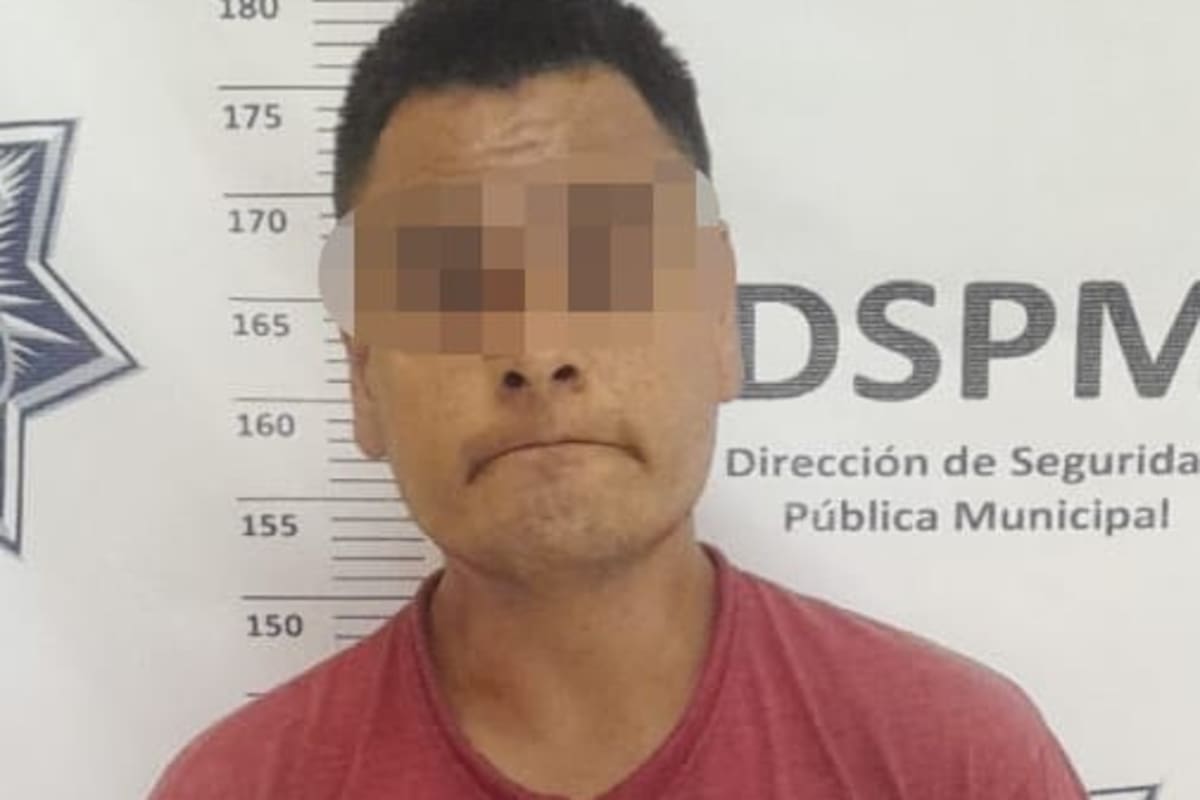 Sujeto arrestado con cuchillo tenía orden de aprehensión por robo violento