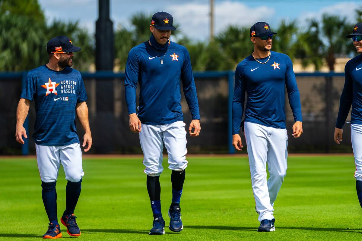 José Urquidy reporta con los Astros con la meta de lanzar 200 innings
