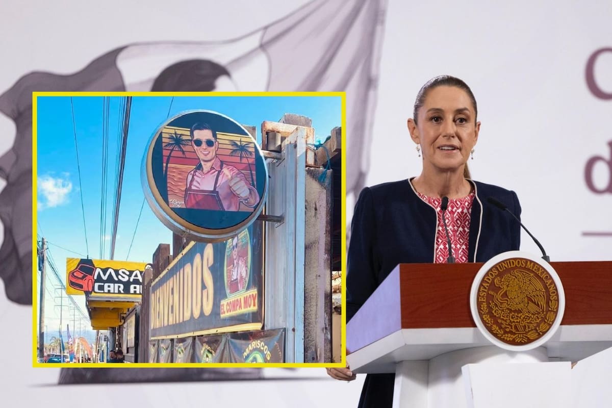 Pide Sheinbaum a empresarios víctimas de extorsión llamar al 089; ya se atiende caso de “Mariscos El Compa Moy” de Ensenada