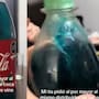 “Es Coca-Cola radioactiva” Joven muestra que un lote de refrescos que su tía pidió al mayoreo incluía una Coca-Cola de color azul oscuro y causa revuelo en redes