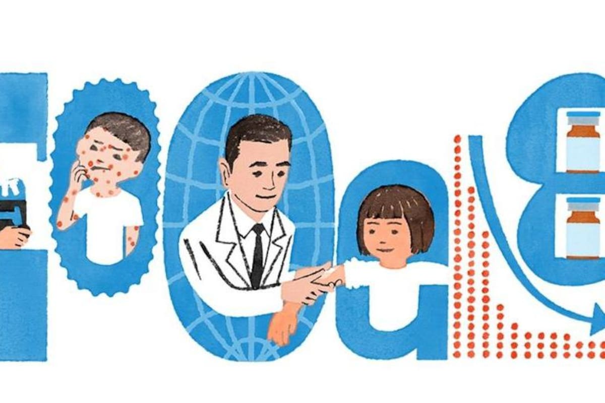 Michiaki Takahashi desarrolló la primera vacuna contra la varicela, hoy lo homenajea el Doodle de Google