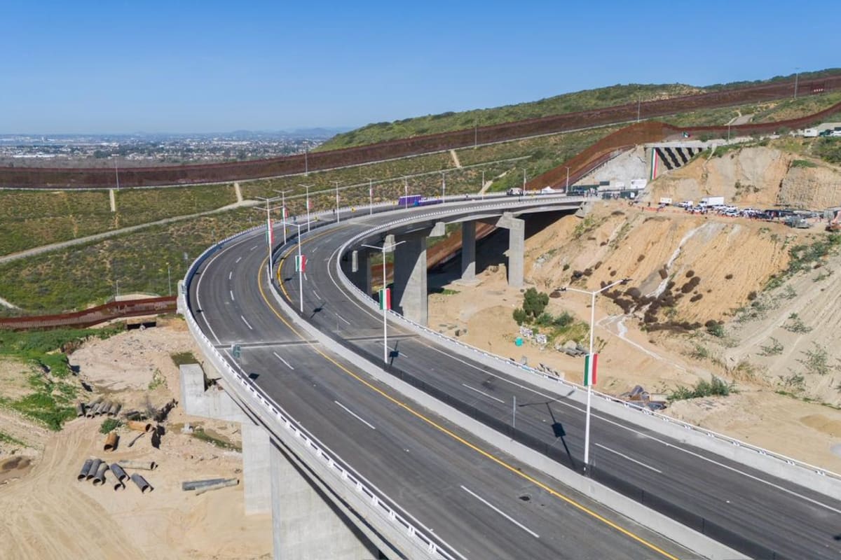 Aperturan primer tramo del Viaducto Elevado de Tijuana