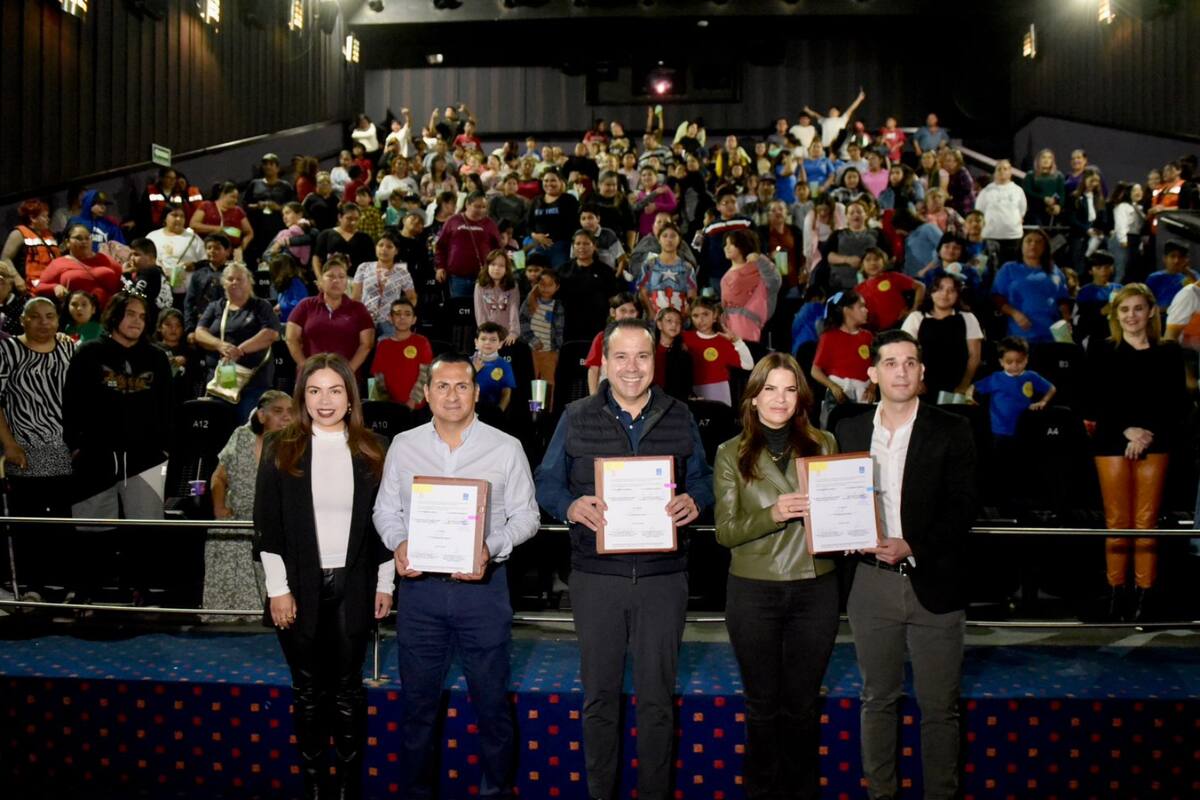 Acuerda Astiazarán con Cinépolis proyección de mensajes de combate al abuso sexual infantil
