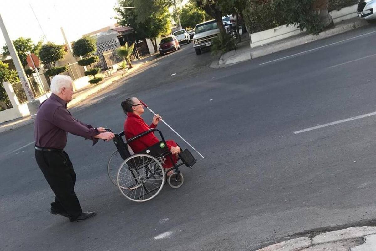 "Ella era sus ojos y él sus piernas, era su todo"