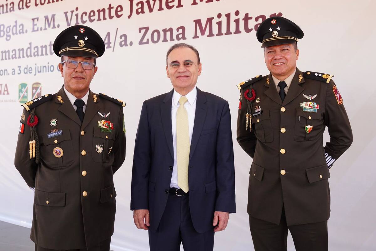 Gobernador Durazo destaca estrategia conjunta con nuevas autoridades de la 4ta Zona Militar