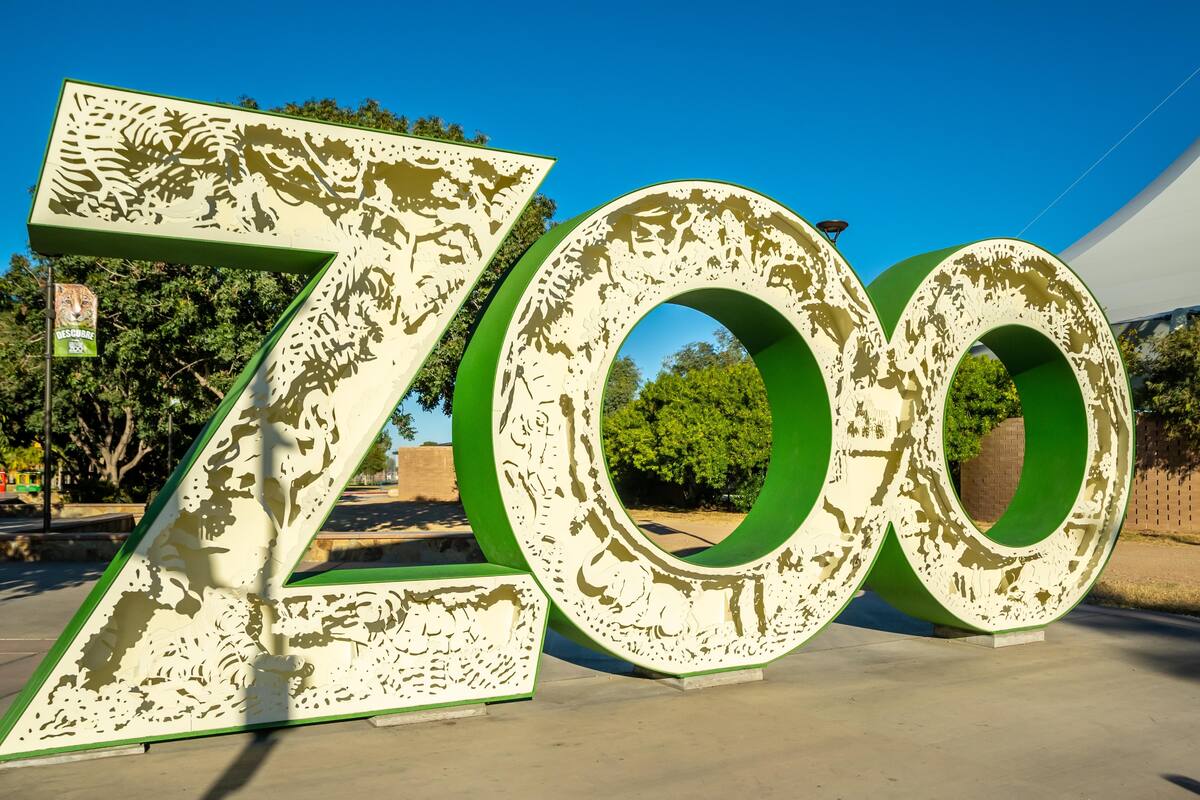 La magia el arte huichol en el Reid Park Zoo de Tucson, Arizona