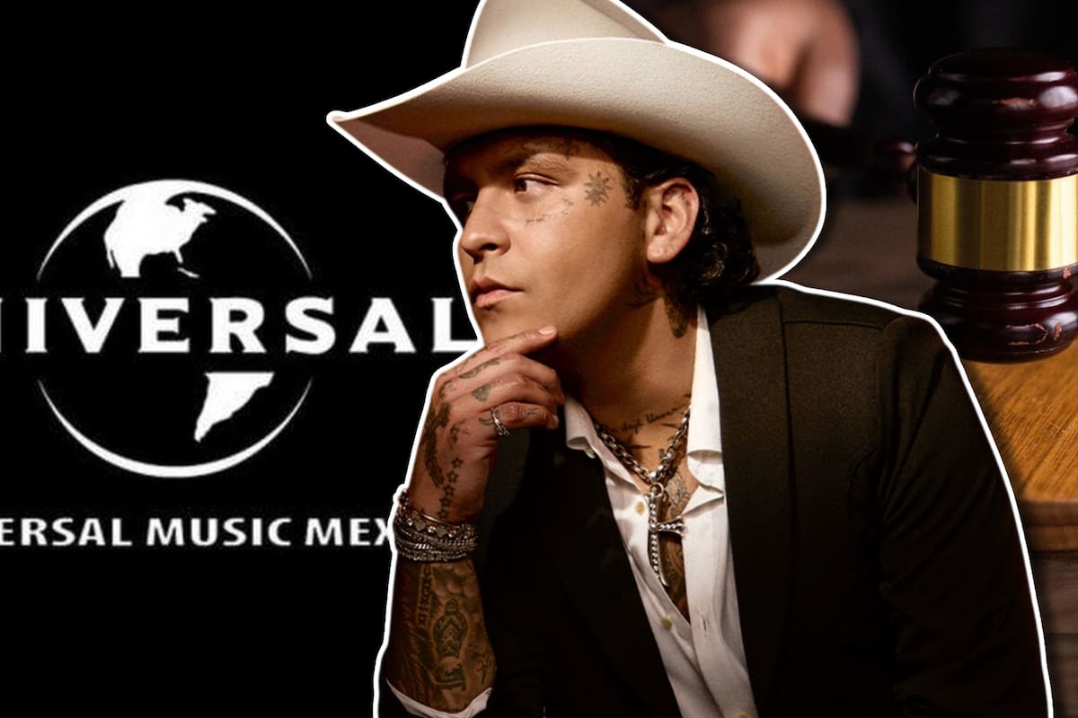 Christian Nodal busca amparo para acceder a carpeta de investigación en su disputa con Universal Music; juez rechaza suspensión