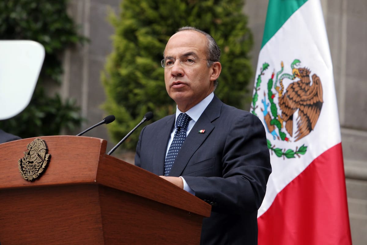 El expresidente Felipe Calderón fue quien propuso a Alfredo Gutiérrez Ortiz Mena para ministro de la Suprema Corte de Justicia de la Nación en 2012. | Crédito: NOTIMEX/FOTO/ARIEL GUTIÉRREZ/FRE/POL/
