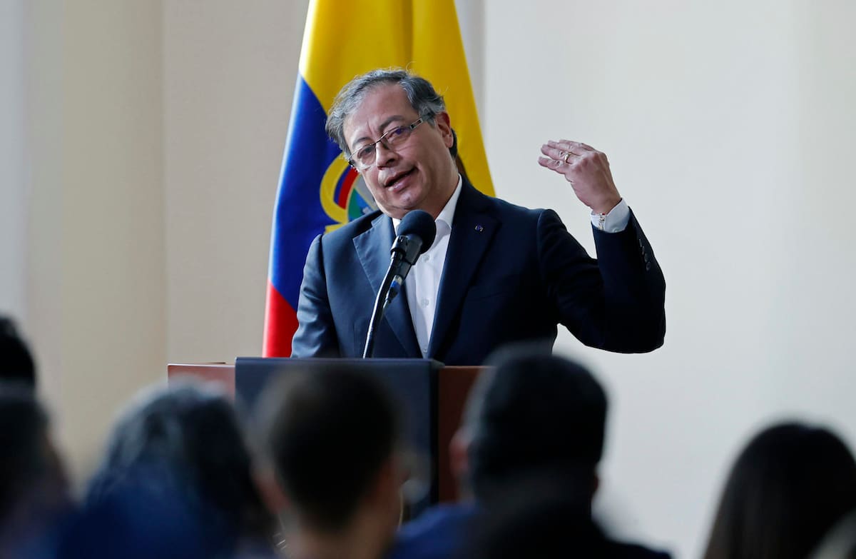 El presidente de Colombia, Gustavo Petro, en una fotografía de archivo. EFE/Mauricio Dueñas Castañeda