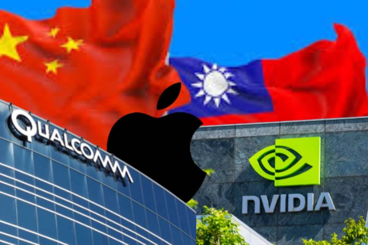 EEUU advirtió a Apple, Nvidia y Qualcomm sobre posible ataque de China a Taiwán en 2027