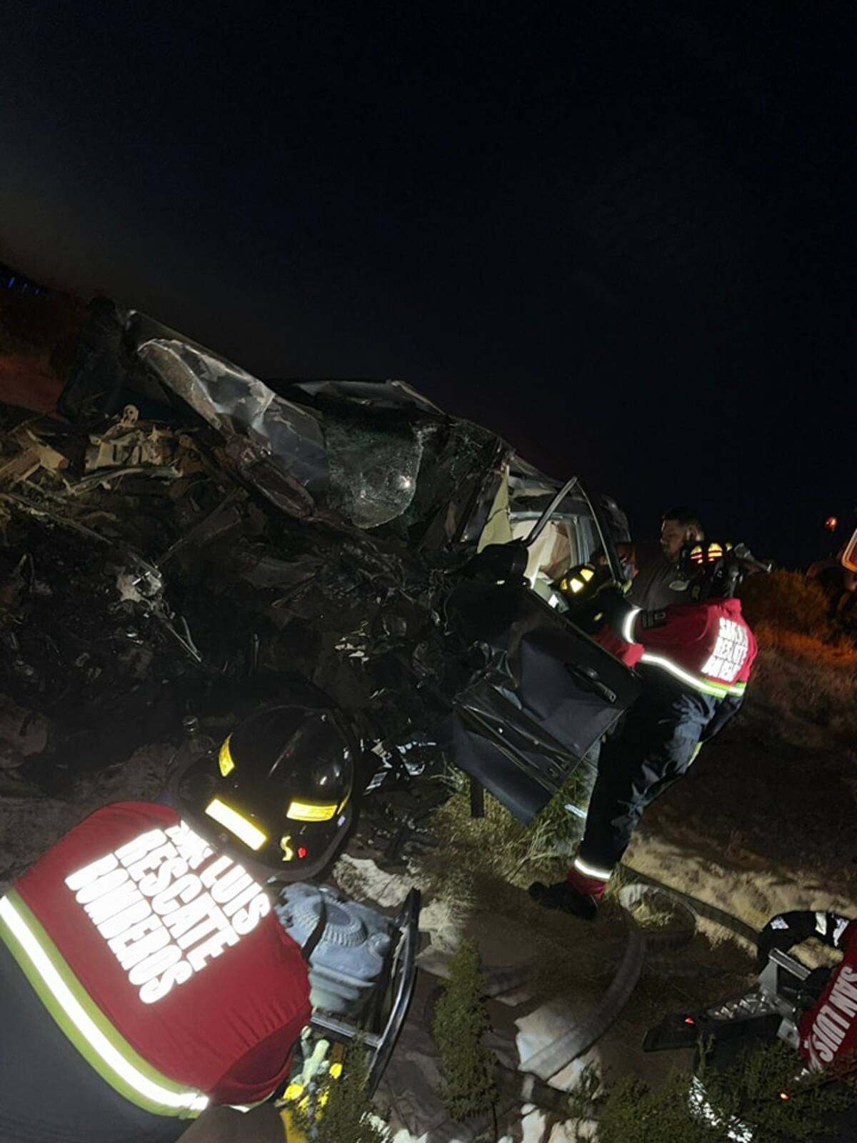 Foto: Cortesía de Bomberos Voluntarios de San Luis Río Colorado