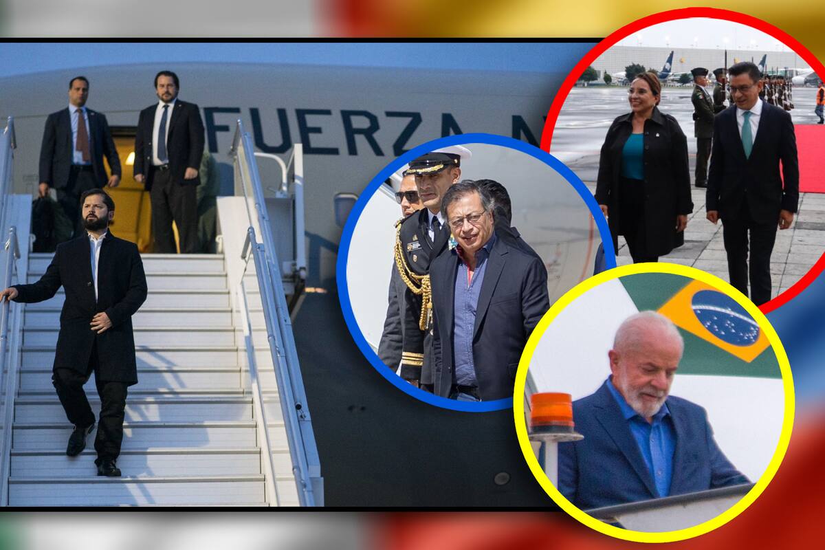 Gustavo Petro y más líderes de Latinoamérica llegan a CDMX para la toma de protesta de Claudia Sheinbaum