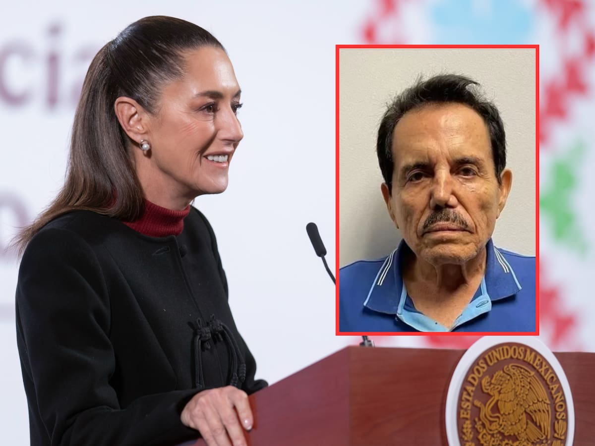 Sheinbaum se refirió a la captura de 'El Mayo' Zambada por autoridades estadounidenses. | Crédito: Presidencia/Archivo