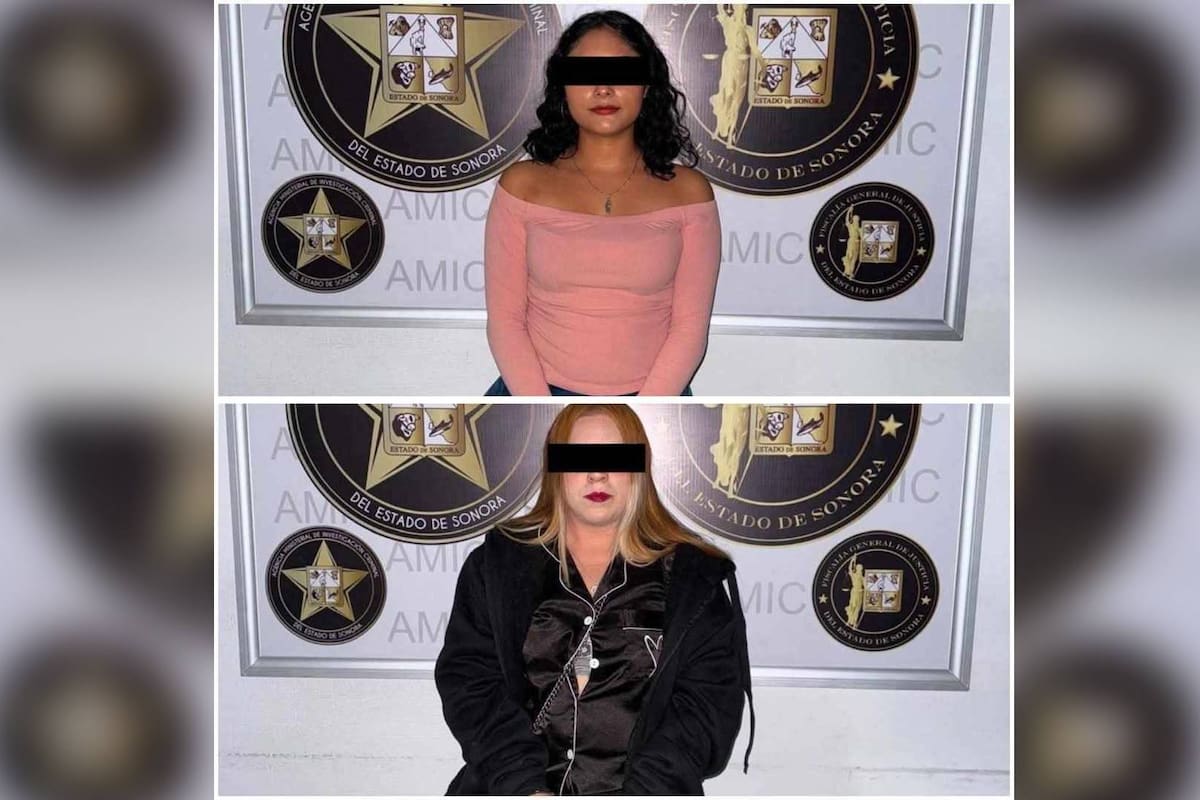 Arrestan a 2 mujeres por agresión, daños e intento de incendio en Puerto Peñasco