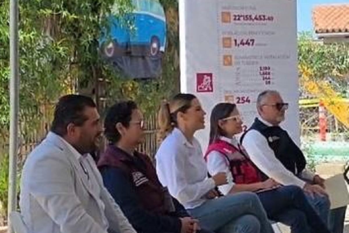 Anuncian obras de drenaje y planta de tratamiento en Primo Tapia