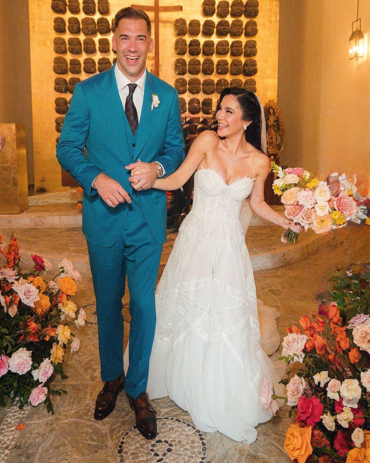 Martha Higareda y Lewis Howes / instagram @marthahigareda