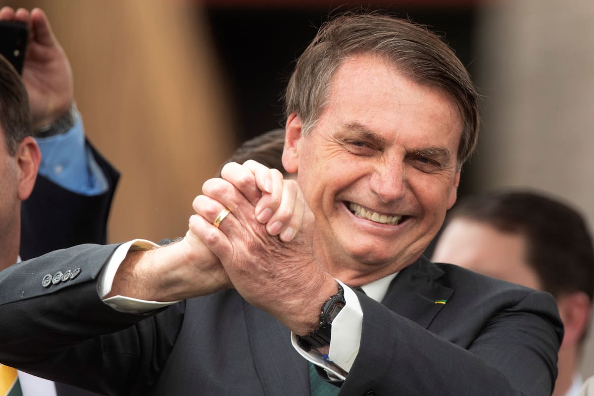 AME8078. BRASILIA (BRASIL), 21/11/2019.- El expresidente de Brasil, Jair Bolsonaro. | EFE/ Joedson Alves