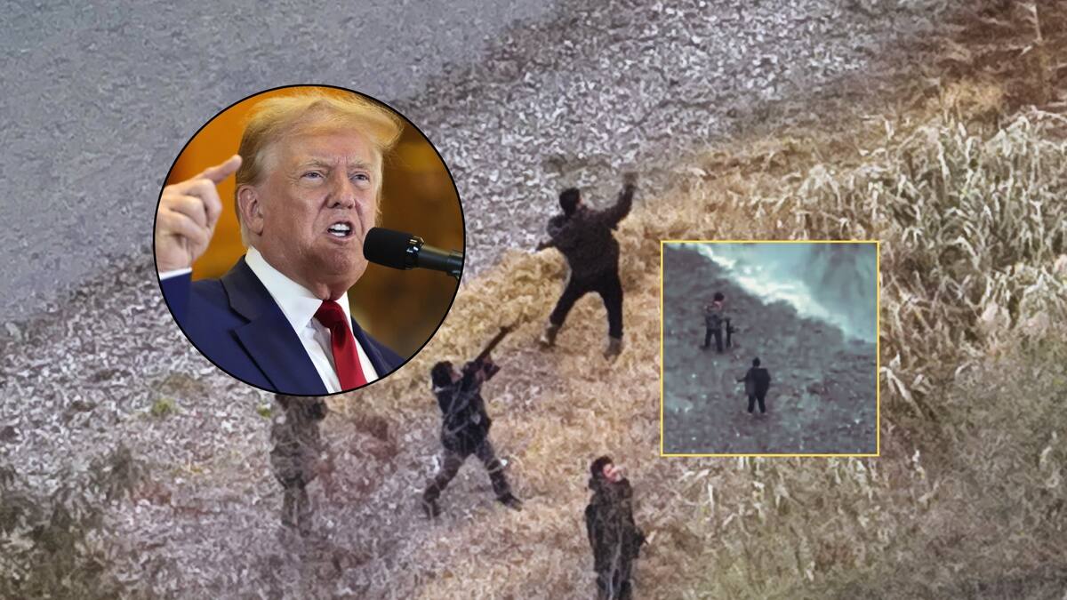 Hombres armados atacan a la Patrulla Fronteriza en la frontera de Tamaulipas y Texas. Foto: Especial (X/@LtChrisOlivarez y AP)