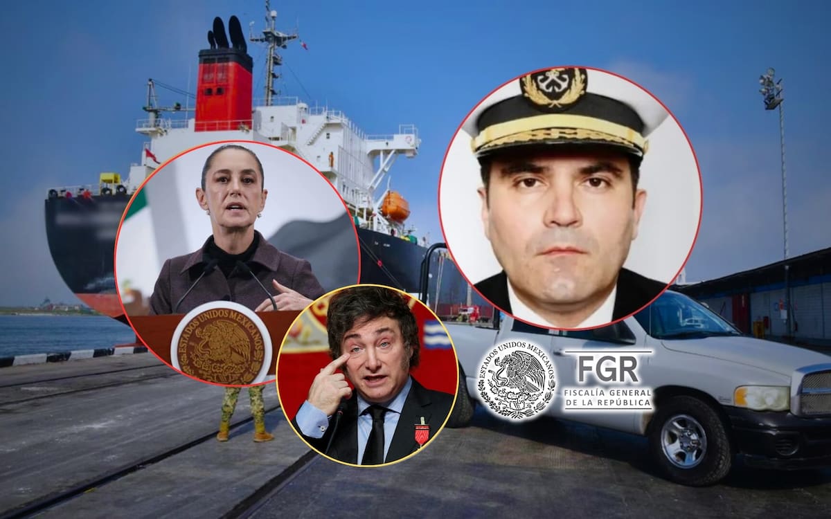 Fernando Farías Laguna pidió asilo político en Argentina al asegurar que no tendría un juicio justo en México, mientras la FGR prepara su extradición por presunta participación en una red de huachicol fiscal para la que afirma tener pruebas “sólidas y suficientes”. Foto: Especial (Archivo/Reuters/Semar/Gobierno de México)