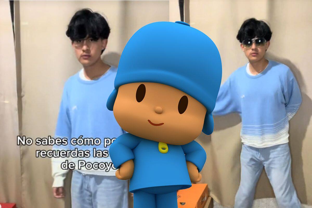 Hombre recurre a las poses de “Pocoyó" para posar en fotografías y se hace viral