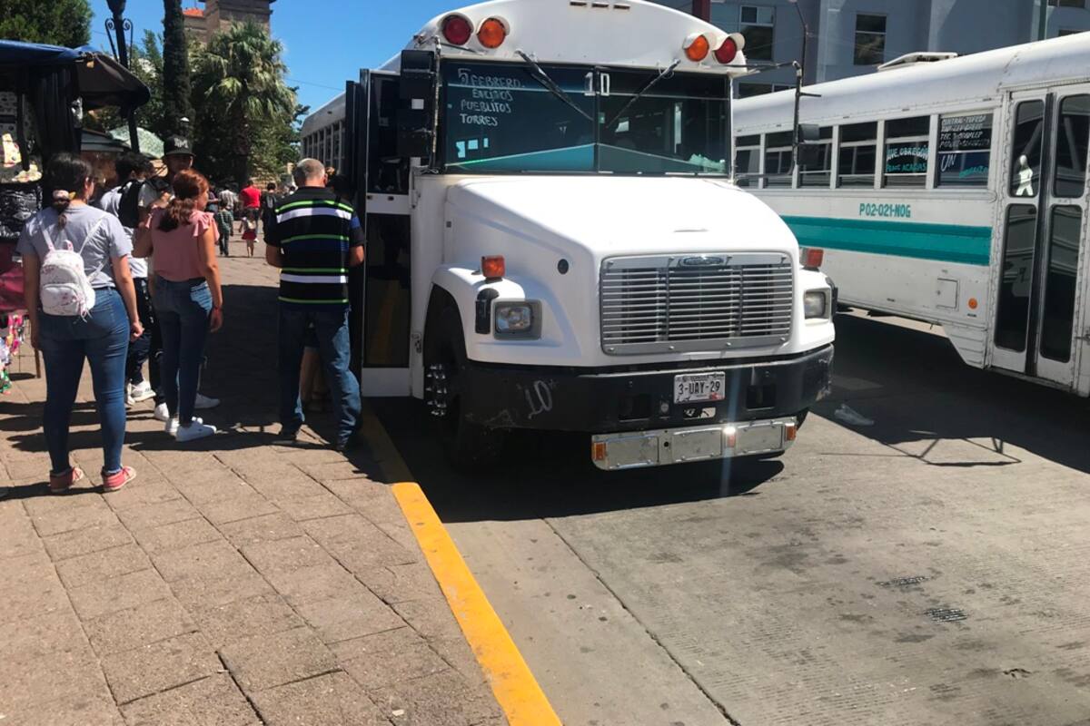 Covid en Nogales: Prevén medidas enérgicas para hacer cumplir protocolos de salud en el transporte urbano