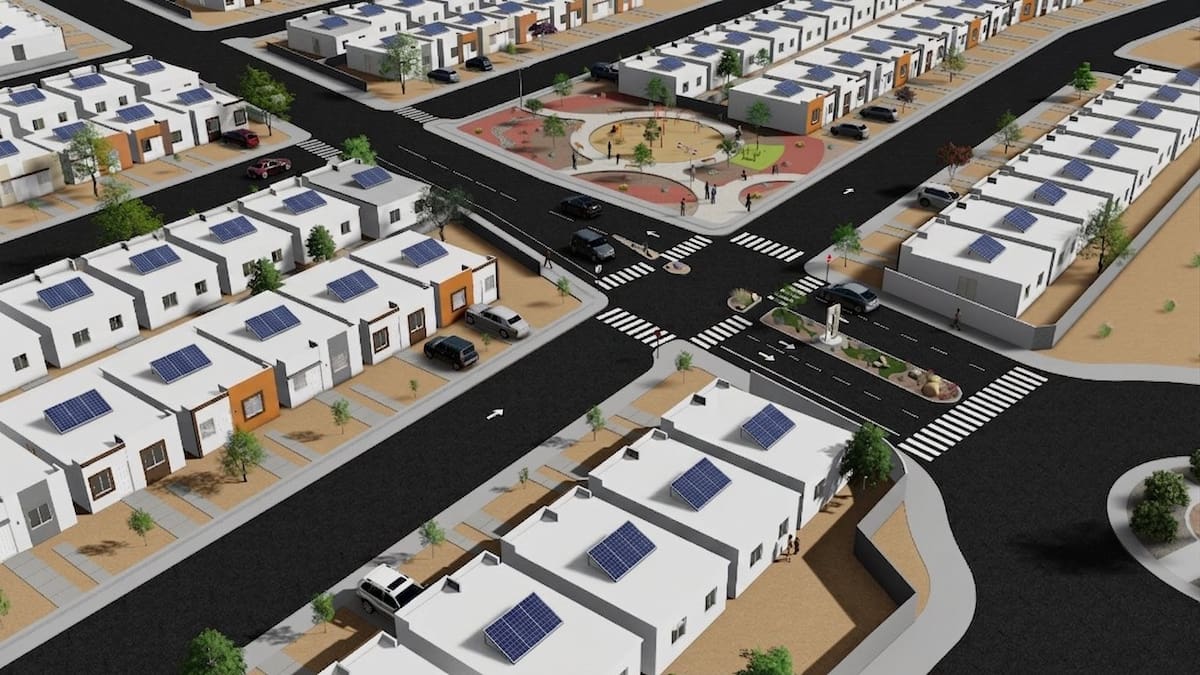Las viviendas de la tercera etapa de La Campiña tendrán aislamiento térmico, impermeabilización reflectiva y dispositivos para reducir el consumo de agua y electricidad. | FOTO: ESPECIAL