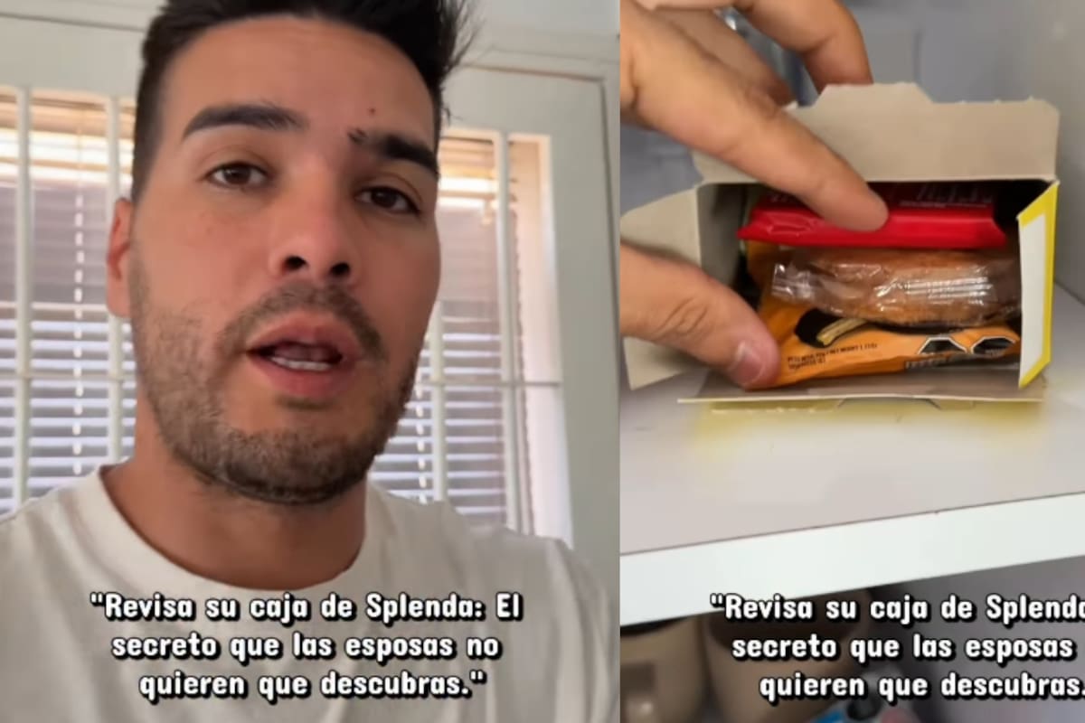 “La traición, hermano”: hombre revisa la caja de Splenda de su esposa y descubre que era su escondite secreto de dulces
